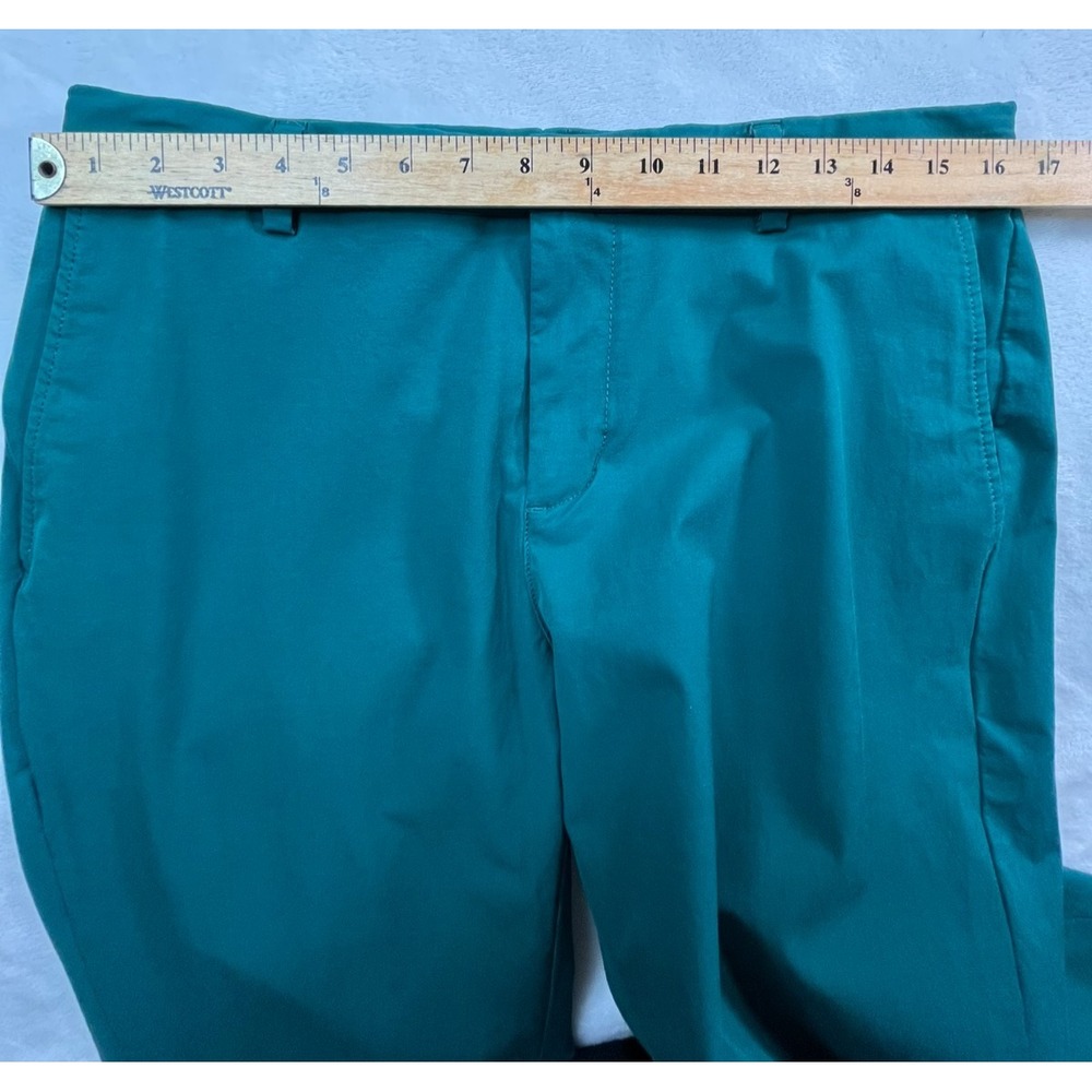 vineyard Vines OTG on the Go Pants Mens 33‎ x 32 Green Chinos Cotton Stretch - Picture 6 of 11